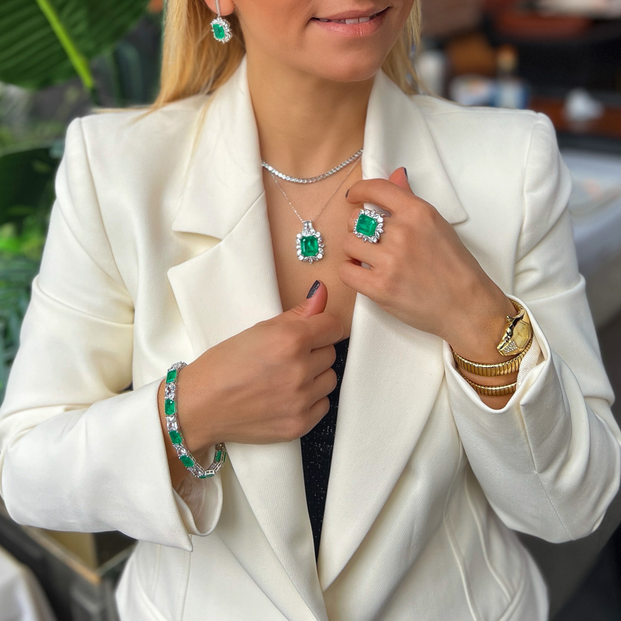 Marina Emerald Yüzük